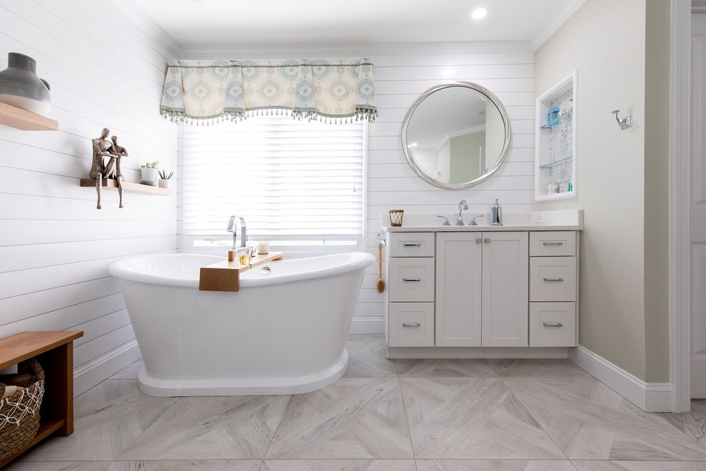 Bathroom remodel on W Muirlands Drive La Jolla CA by Concepts by Design