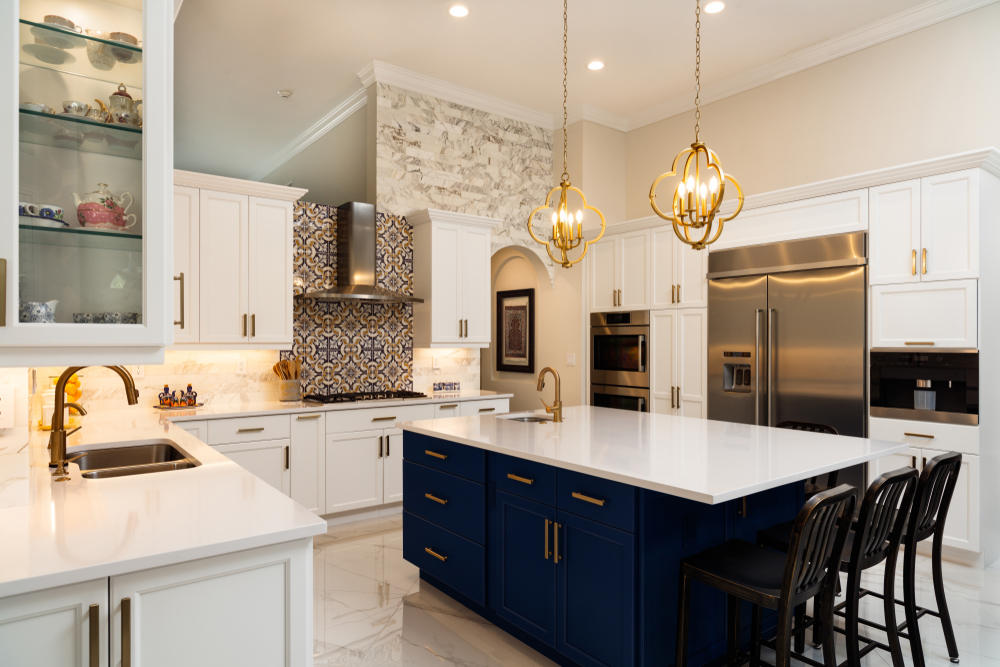 Two Tone Kitchen remodel