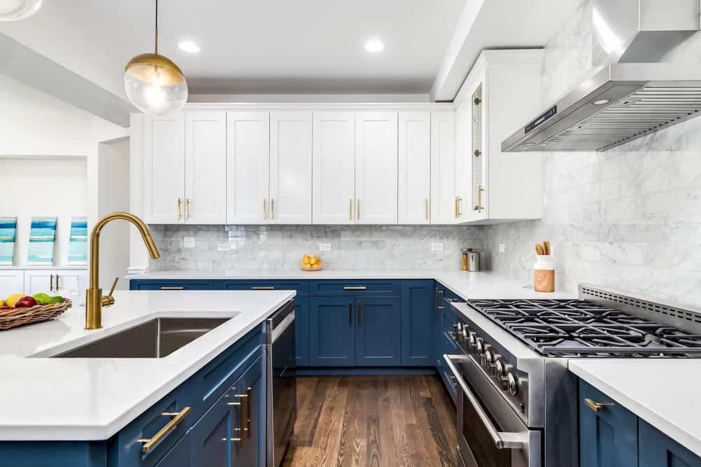 Two Tone Cabinet Kitchen