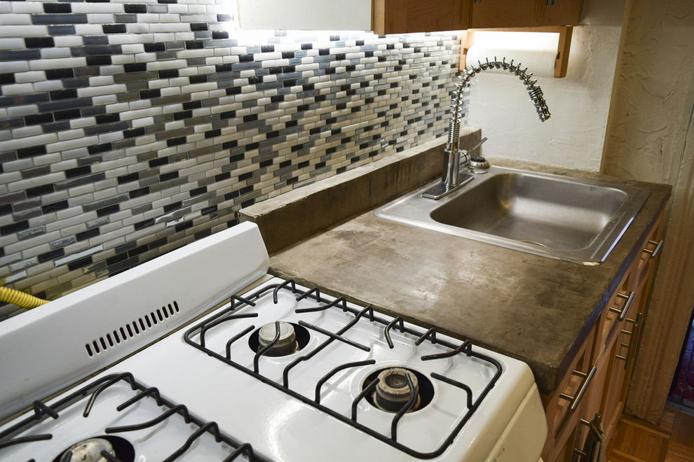 Kitchen with concrete countertops - 7 Best Kitchen Countertop Trends