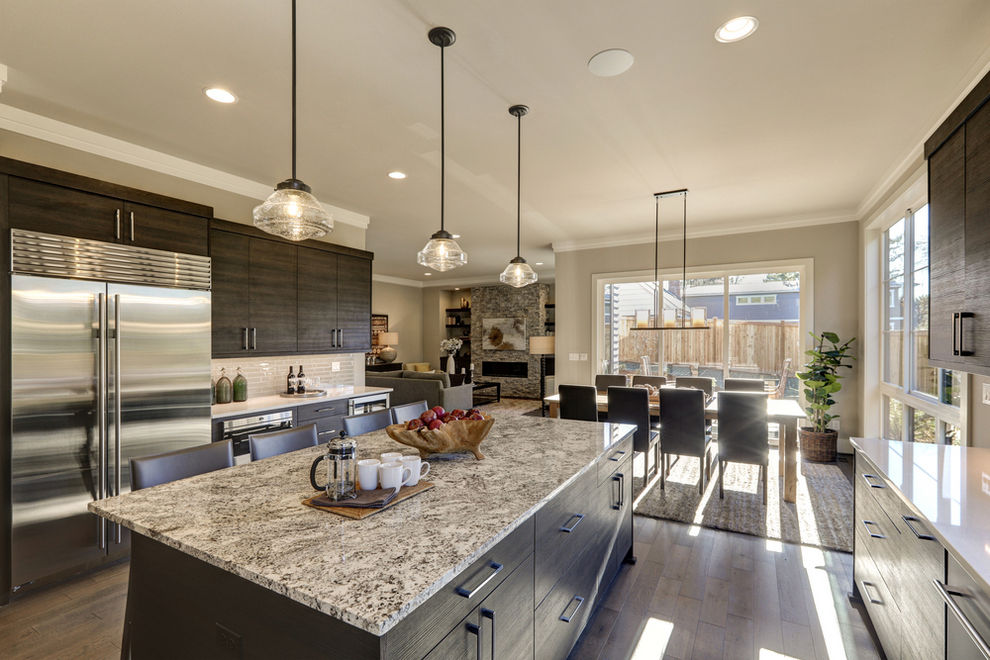 Kitchen with quartz countertops - 7 Best Kitchen Countertop Trends